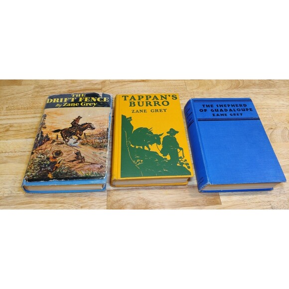 ZANE GREY NOVELS HARDCOVER BOOKS - LOT OF 3 - 1923, 1933, 1930 - Picture 7 of 11